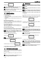 Preview for 24 page of LAVAZZA LB2210 Instructions For Installation And Use Manual