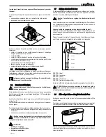 Preview for 28 page of LAVAZZA LB2210 Instructions For Installation And Use Manual