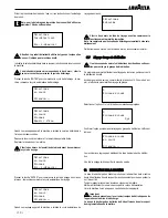 Preview for 34 page of LAVAZZA LB2210 Instructions For Installation And Use Manual