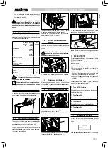 Preview for 9 page of LAVAZZA LB2300 SINGLE CUP Operating Instructions Manual