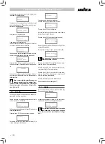 Preview for 12 page of LAVAZZA LB2300 SINGLE CUP Operating Instructions Manual