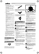 Preview for 15 page of LAVAZZA LB2300 SINGLE CUP Operating Instructions Manual