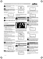 Preview for 26 page of LAVAZZA LB2300 SINGLE CUP Operating Instructions Manual