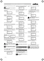 Preview for 30 page of LAVAZZA LB2300 SINGLE CUP Operating Instructions Manual