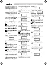 Preview for 47 page of LAVAZZA LB2300 SINGLE CUP Operating Instructions Manual