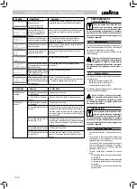 Preview for 88 page of LAVAZZA LB2300 SINGLE CUP Operating Instructions Manual