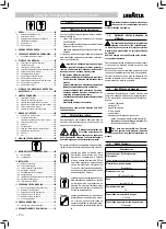 Preview for 96 page of LAVAZZA LB2300 SINGLE CUP Operating Instructions Manual