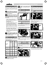 Preview for 101 page of LAVAZZA LB2300 SINGLE CUP Operating Instructions Manual