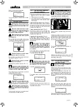 Preview for 117 page of LAVAZZA LB2300 SINGLE CUP Operating Instructions Manual