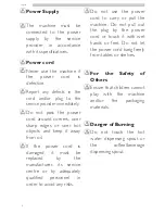 Preview for 4 page of LAVAZZA LB2317 Operation And Maintenance