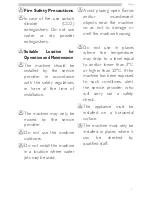 Preview for 5 page of LAVAZZA LB2317 Operation And Maintenance