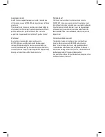 Preview for 2 page of LAVAZZA MINU Operating Instructions Manual