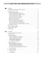 Preview for 3 page of LAVAZZA Pininfarina Maintenance Manual For Technical Assistance