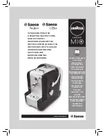 Preview for 1 page of LAVAZZA Saeco Extra AMODO MIO Operating Instructions Manual