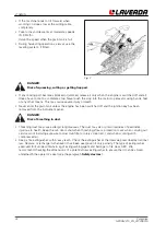 Preview for 40 page of Laverda M300 Operator'S Manual