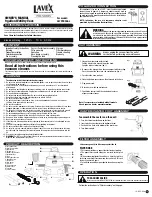 Lavex 457PRO9GAL Owner'S Manual предпросмотр