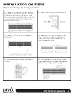 Предварительный просмотр 4 страницы Lavex 687FM1506SS Instruction Manual