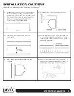 Preview for 4 page of Lavex 687FM3509LY Instruction Manual