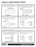 Preview for 5 page of Lavex 687FM3509LY Instruction Manual