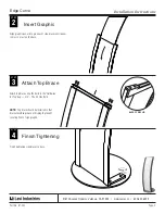 Preview for 2 page of Lavi Industries Edge Curve Installation Instructions