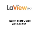 Preview for 1 page of LaView USA 16-CH DVR Quick Start Manual