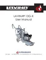 lavina SUPERABRASIVE 13G-X User Manual preview