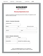 Preview for 2 page of lavina SUPERABRASIVE 13G-X User Manual