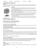 Preview for 16 page of lavina SUPERABRASIVE 13G-X User Manual