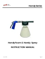 Lavo Solutions Handy Series Instruction Manual preview