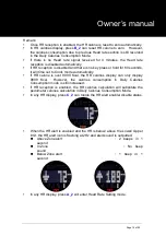 Preview for 18 page of Lavod IronRunner LGW-760 Owner'S Manual