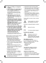 Предварительный просмотр 14 страницы Lavor 0.013.0101 Instruction Manual