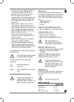 Предварительный просмотр 57 страницы Lavor 0.013.0103 Instruction Manual