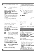 Предварительный просмотр 72 страницы Lavor 0.013.0106 Instruction Manual