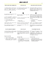 Preview for 48 page of Lavor BSW 1000 ST Use And Maintenance Manual