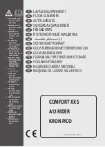 Lavor COMFORT XXS Manual preview