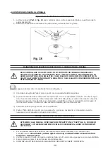 Предварительный просмотр 20 страницы Lavor CSW 1300 D Instructions And Operating Manual