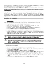 Предварительный просмотр 124 страницы Lavor CSW 568 BT Instructions And Operating Manual