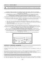 Preview for 142 page of Lavor CSW 568 BT Instructions And Operating Manual