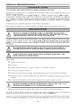 Предварительный просмотр 10 страницы Lavor EVO 850 Instructions And Operating Manual