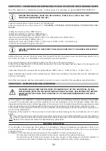 Preview for 58 page of Lavor EVO 850 Instructions And Operating Manual