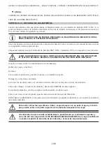 Preview for 138 page of Lavor EVO 850 Instructions And Operating Manual