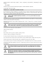 Preview for 198 page of Lavor EVO 850 Instructions And Operating Manual