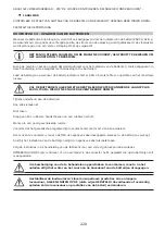 Preview for 228 page of Lavor EVO 850 Instructions And Operating Manual