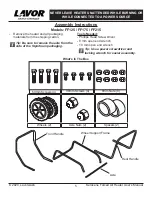 Preview for 6 page of Lavor FF45 User'S Manual & Operating Instructions