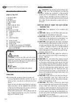 Preview for 12 page of Lavor INDEPENDENT 2700 Instructions Manual