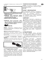 Preview for 73 page of Lavor INDEPENDENT 2700 Instructions Manual