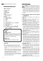 Предварительный просмотр 12 страницы Lavor INDEPENDENT 2800 Translation Of The Original Instructions