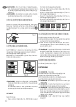 Preview for 84 page of Lavor INDEPENDENT 2800 Translation Of The Original Instructions