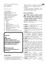 Preview for 89 page of Lavor INDEPENDENT 2800 Translation Of The Original Instructions