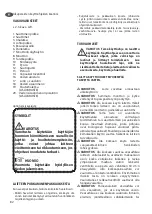 Предварительный просмотр 82 страницы Lavor LANDER 2800 Instruction Manual